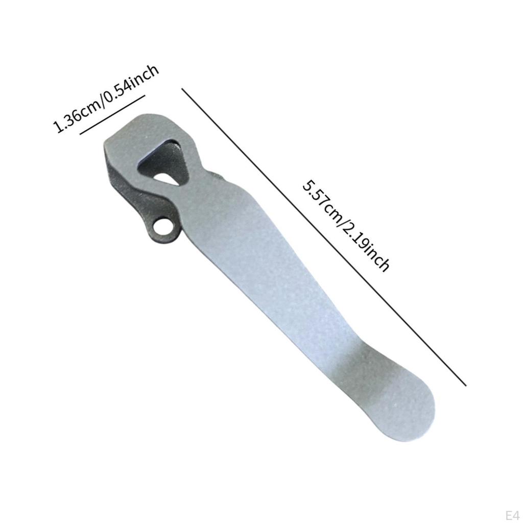 Deep Carrry -pocket -clip Metal Adjustments for Outdoor Sports -replacement Clip Multitool Key
