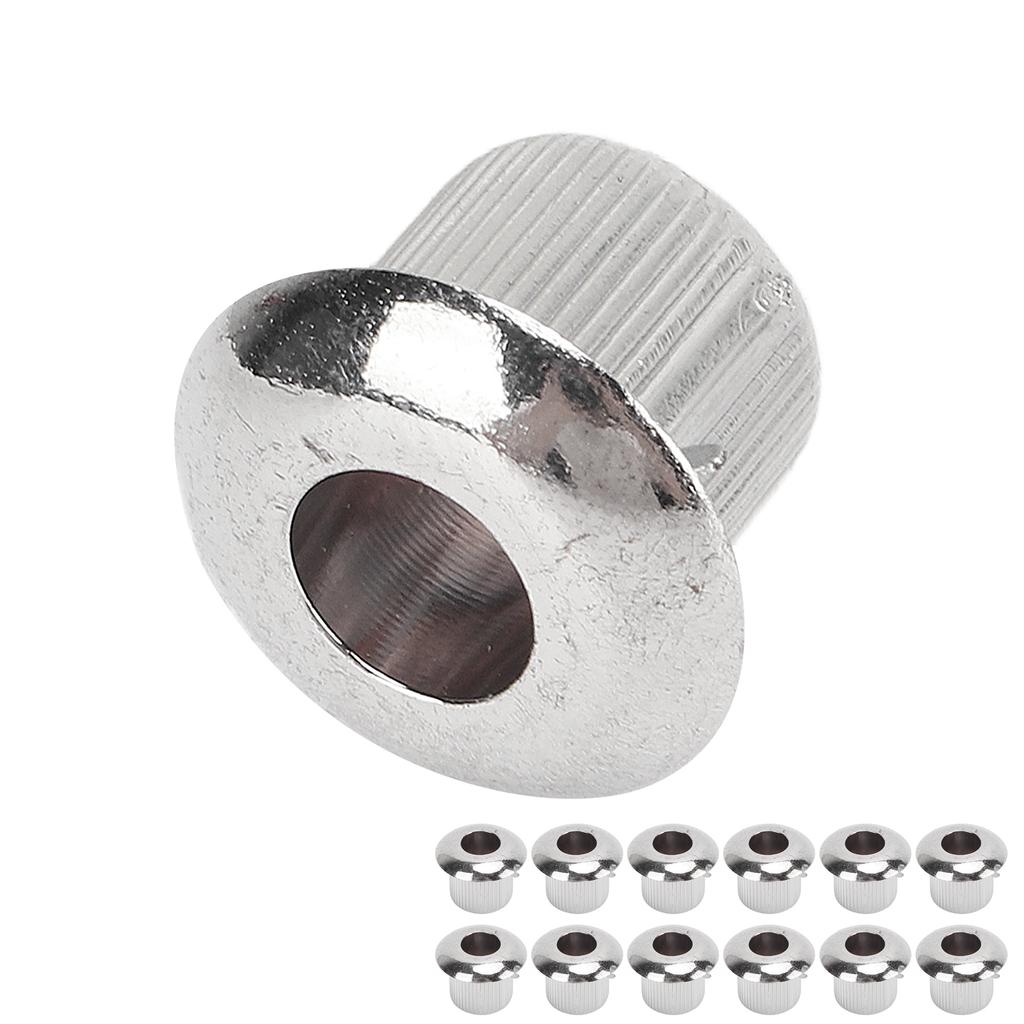 12 Sztuk Krzemień Konwersji Klucza Gitary Akustycznej 10mm Plastikowy Adapter Zestaw Akcesoriów Zestaw