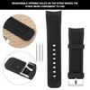 22mm Silicone Watchband Watch Strap Band Adjustable Wristwatch Replacement Part