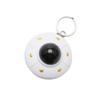 LED Light Flying Disc Keychain Ornament Spaceship Model Keyring UFO Keyring  Children Adults