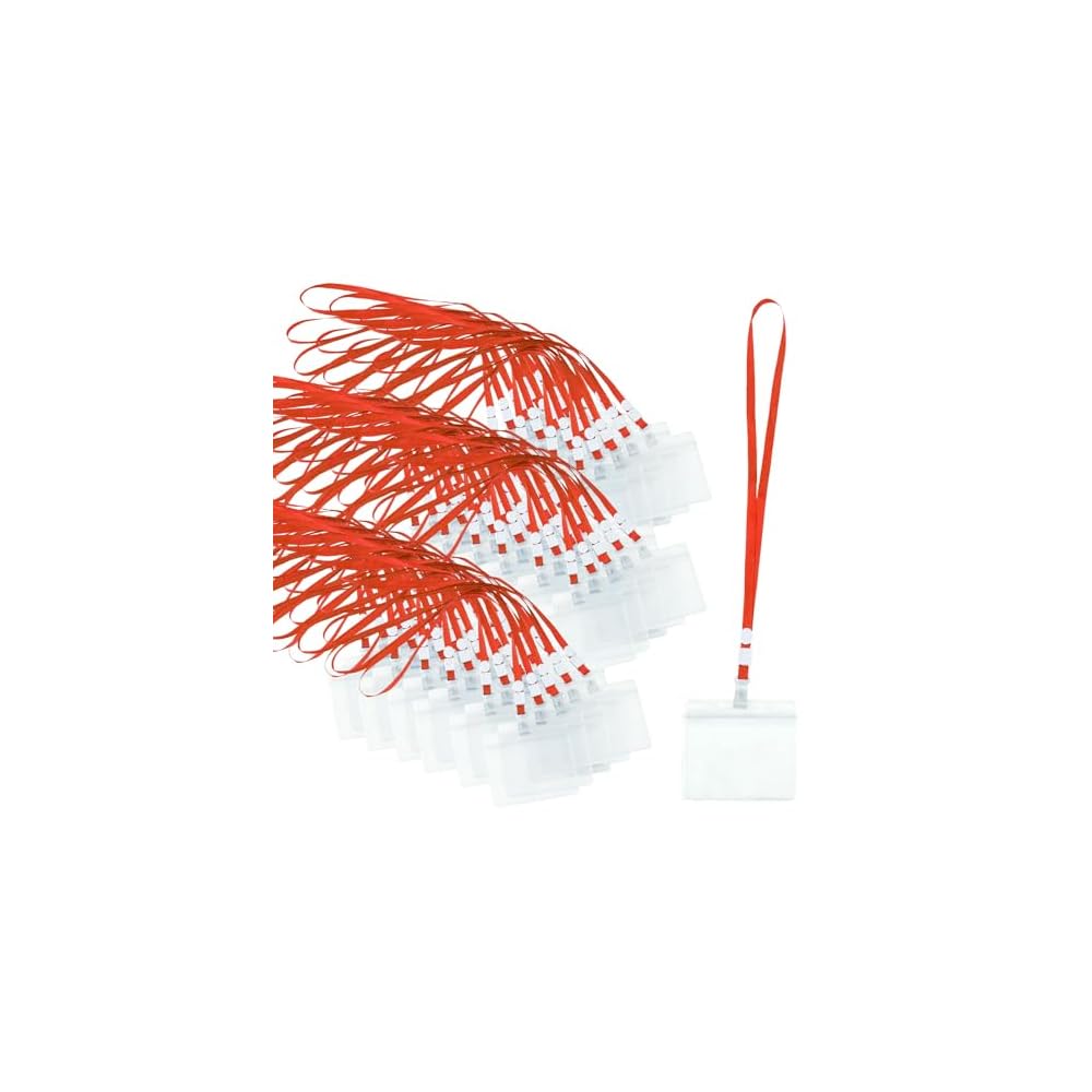 Webirth Name Tag Holder [Convenient Storage Bag Included] Replacement Name Tag Spare Parts Included