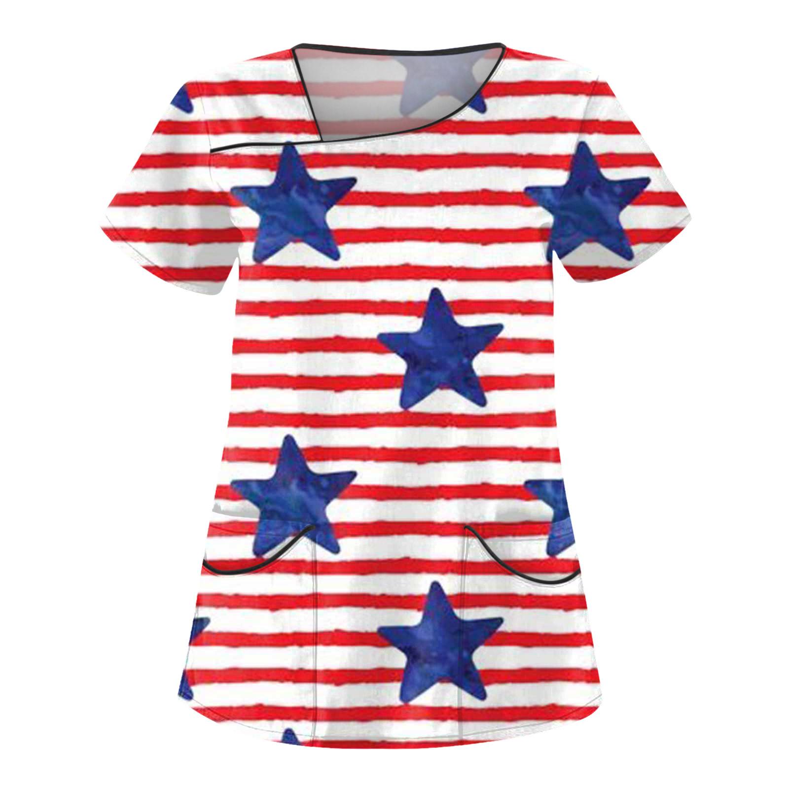 

Женская защитная рабочая одежда с двойным слоем и карманами ко Дню независимости XL белый