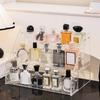 3-layer Transparent Cosmetics Storage Rack, Perfume Display Rack, Multi-function Ladder Display Rack 2026
