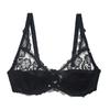Women's Hot Sale Fashion Lace Hollow Large Size Bra Sexy Underwear CDE Cup Anti-Sagging Bra