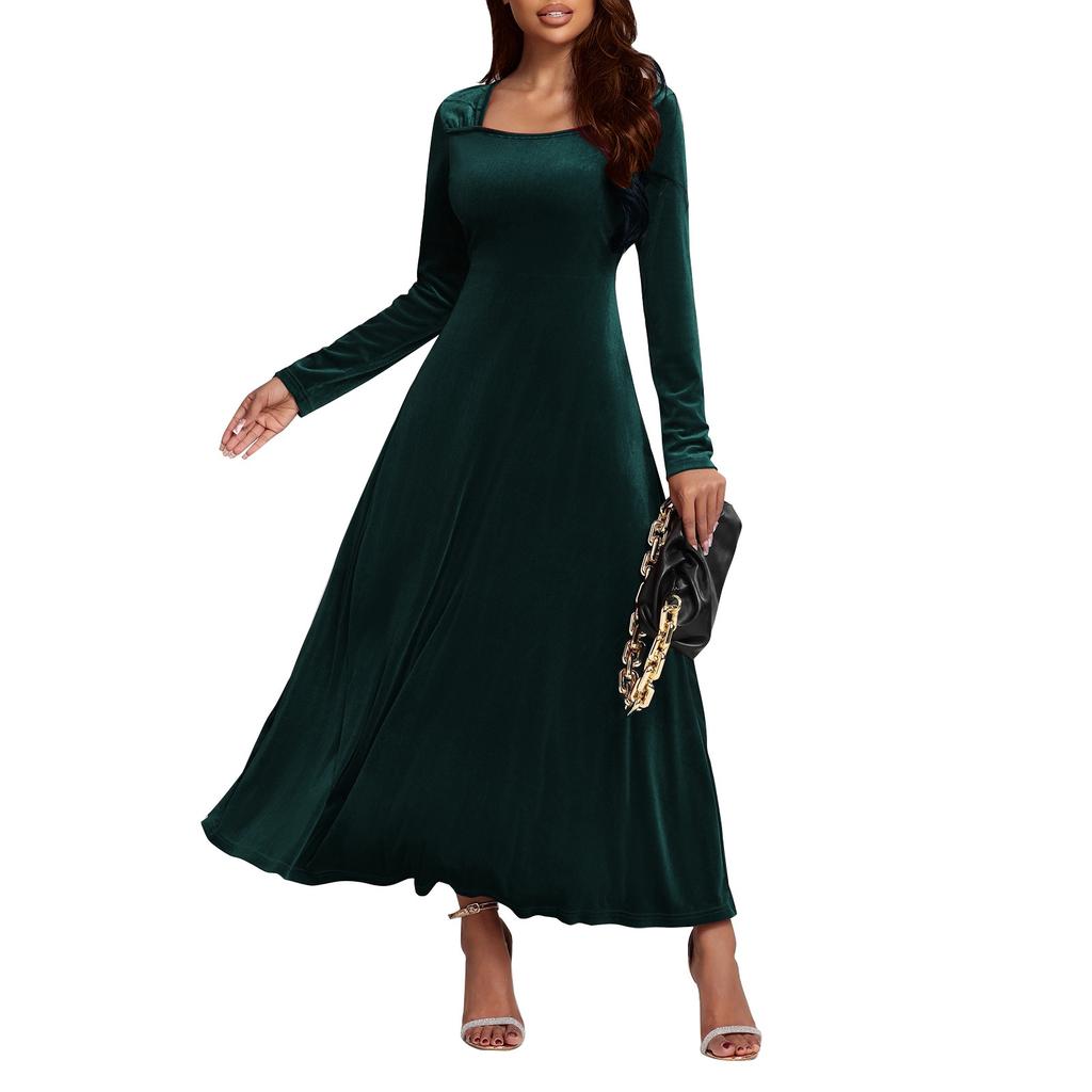 Vestido de tirantes con escote en V y mangas cortas para mujer, ideal para primavera y verano.