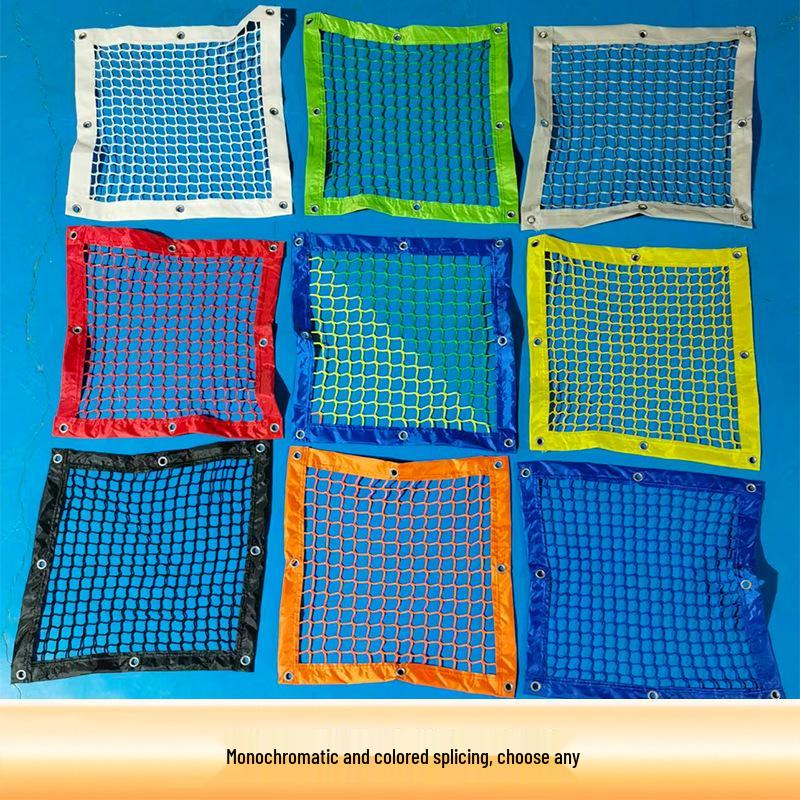Colored Knotless Net: Golf Ball Stop, Basketball & Football Field Fence, Stair Protection, Stadium Net