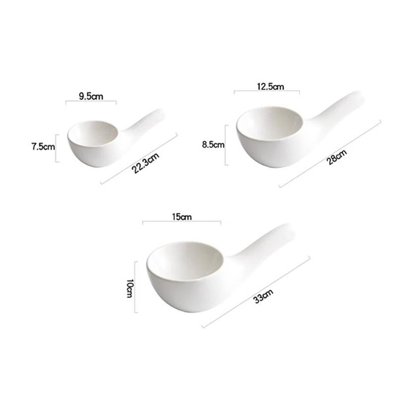 Creative Irregular Shape Ceramic Dinner Plate Pure White Molecular Cuisine Display Plate Thick Soup Plate Specialty Tableware