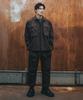 Buboom [Plus Size] Parachute Work Shirt Charcoal