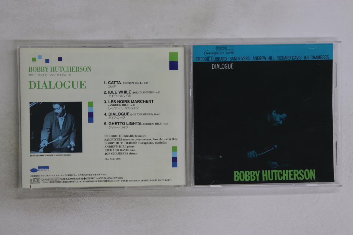 

CD BOBBY HUTCHERSON - Dialogue TOCJ4198,BNST84 Blue Note 1995 Japan Jazz Used