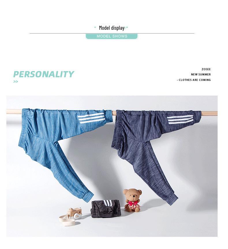 JX Kids' Spring/Autumn Joggers: Boys' & Girls' Casual Summer Sweatpants for Middle & Large Children - Thin Style Sports Pants.