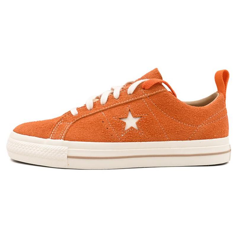 

Converse One Star Pro Воловья кожа Нескользящие Амортизирующие Износостойкие Низкие Кеды для Скейтборда Унисекс Оранжевый 46.5