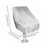 Boat Seat Cover Waterproof Marine Chair Dustproof Steering Station