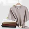 Men's Oversized Loose Fit Crew Neck T-Shirt - Soft Cotton Casual Short Sleeve Top