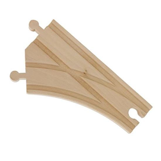 Right Track Toys Compatible with Thomas Wooden Train Track Set 52 Piece Pack Including All Major Brands 100%