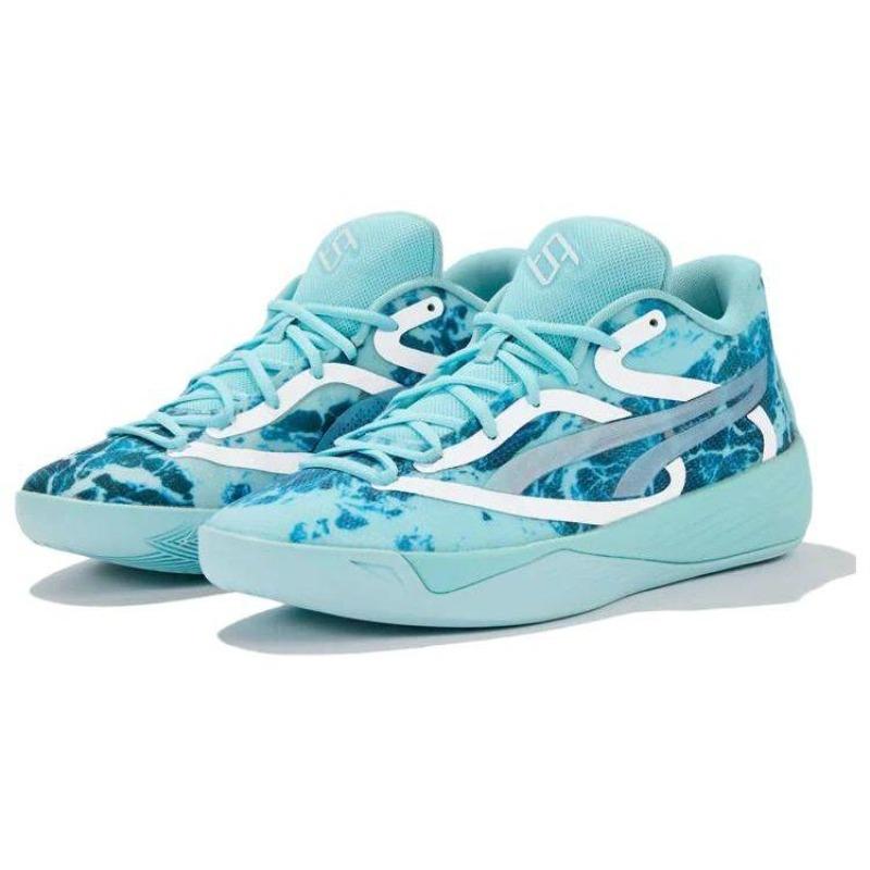 Puma Stewie 2 Water Unisex Niskie Buty do Koszykówki Niebieskie 378318-02
