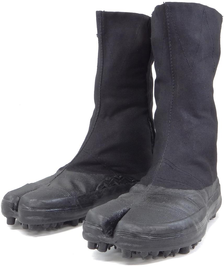 Rikioh Stick-On Tabi Spikes for Underground Shoes, Kohaze, 10 Sheets, Black, 24.5cm, SPK10