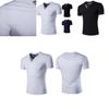 Premium Quality Men's T-shirt Slim Fit Floral V-neck Casual Tee For Everyday Wear