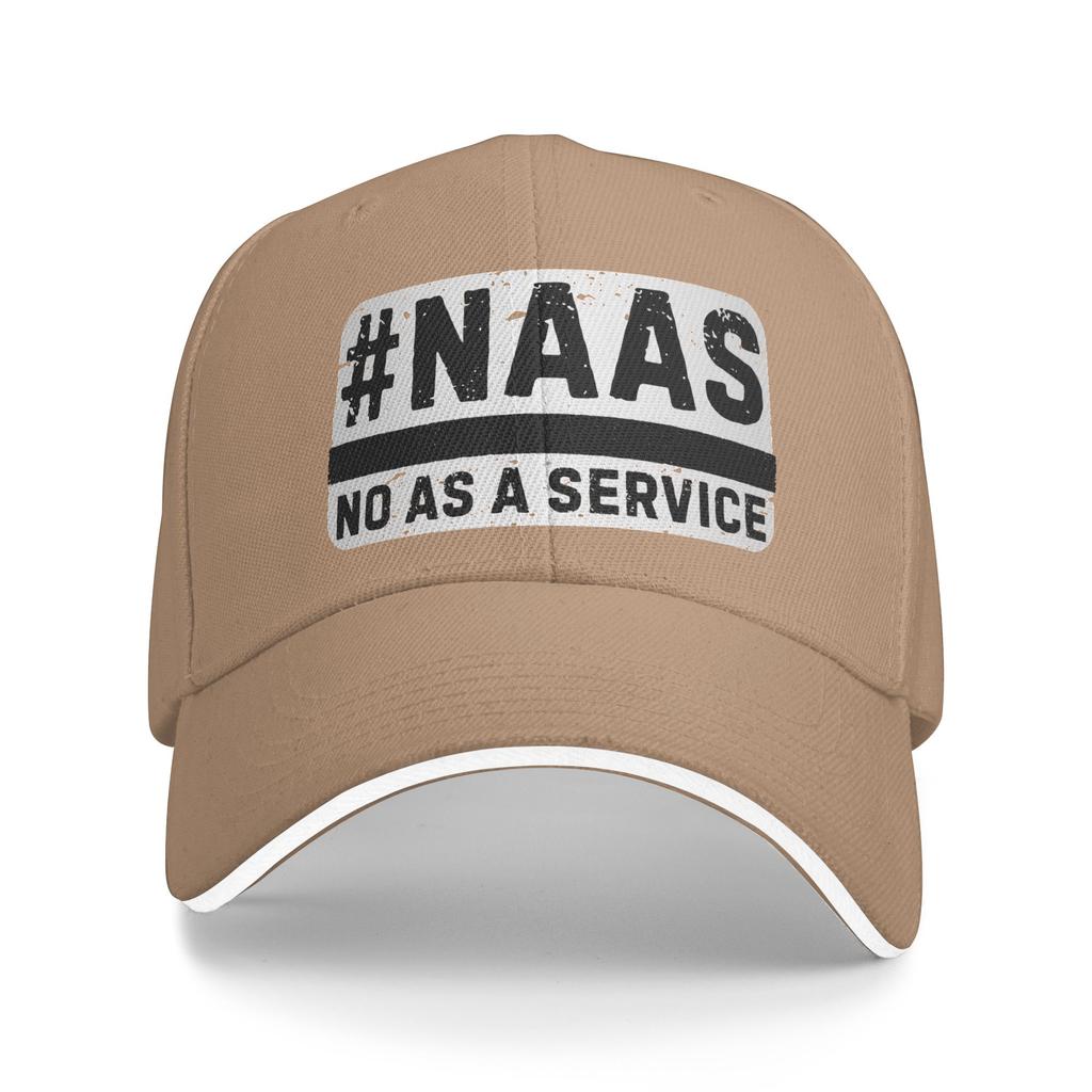 Naas No As A Service Casual Baseball Cap Summer Trucker Hat Sun Visor Outdoor Sports Hip Hop Hats Baseball Caps