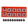 10pcs 14x14mm Carbide Blades Carbide Inserts Cutters With Screws Turning Tool Parts For Woodworking Spiral Planer Head