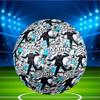 Custom Name Personalized Jujutsu Kaisen Print Size 5 Soccer Ball Training & Match Football, for Team, Kicking, Gift for Football Enthusiasts