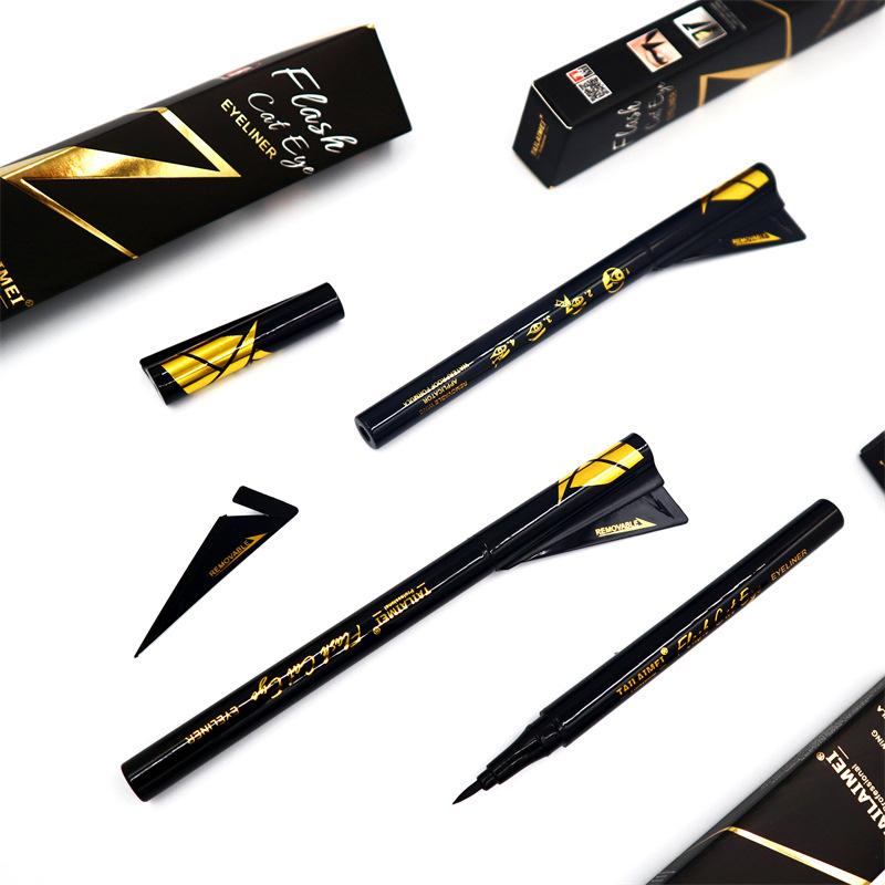 Ultra Thin Cat's Eye Eyeliner Pen Wholesale Black Quick Drying, Smooth, Waterproof, Durable Eyeliner Pen