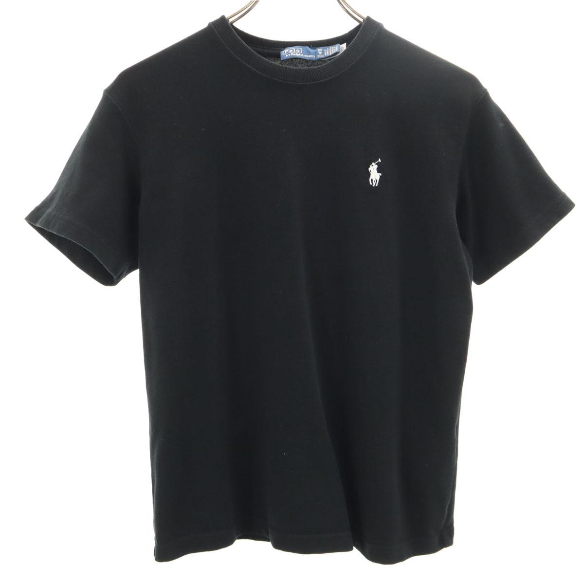 

Футболка поло Ralph Lauren с коротким рукавом XS черная Женская Б/У