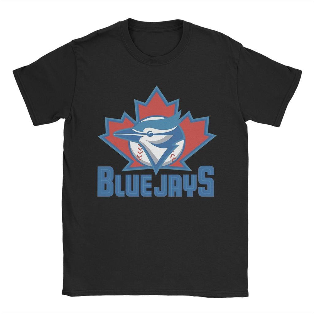 Vintage Vintage Leafs BlueJaysBird TShirt Unisex O Neck Cotton T Shirt Short Sleeve Tees Summer Clothes