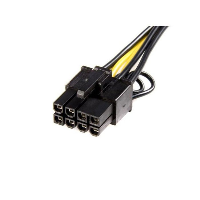 STARTECH PCI Express 6-pin To 8-pin Power Adapter Cable - 15 Cm - Yellow