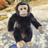 Black Chimpanzee Plush Toy - Orangutan Doll - Suitable For Hugging, Children's Birthday Gift For Boys And Girls