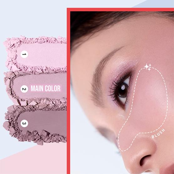 3ce Layer It All Blush Palette (5 Colors) 10.5g