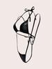 Sexy Lingerie One-Piece Three-Point Women's Sexy Lingerie Set