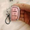 Pink Diamond Tpu For Hyundai Ix25 Ix35 Ix45 Tucson Sonata Rena Creta Verna Solaris Mistra Elantra Accent Remote Key Case Holder