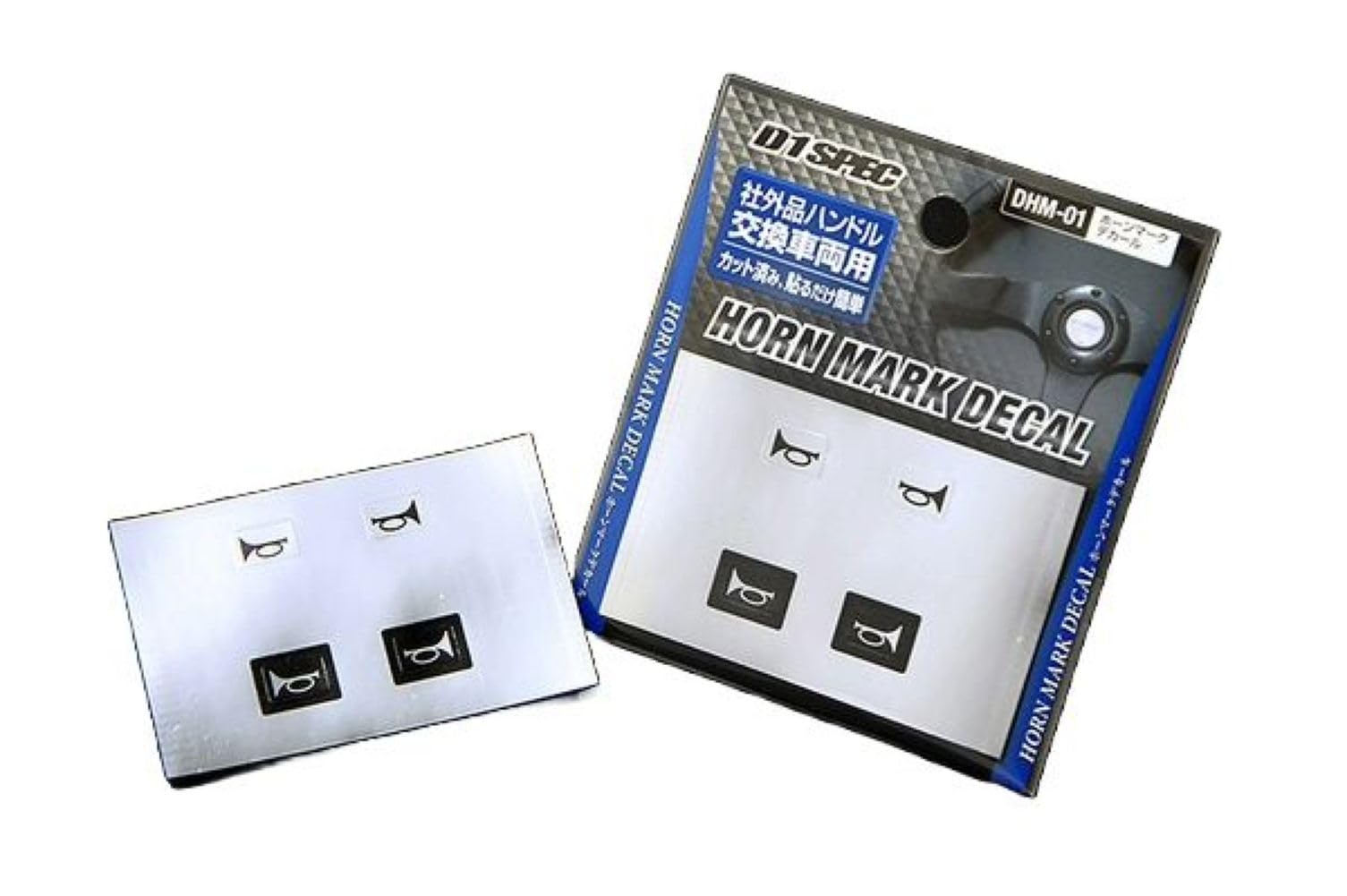 

Fortune DHM-01 Horn Mark Decal серебряный