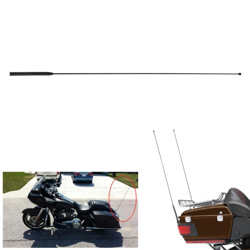 Waterproof Motorbike Tail Antennas Easy Installation Universal Rear Box Antennas Clear Communication Simple Installation