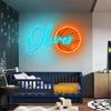 Custom Neon Name Signs Personalized Basketball Neon Sign for Wall Decor Sport Neon Light Up Sign for Bedroom Playroom Party Man Cave Home Decor