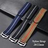 New Belt 20mm 22mm Nylon Watch Band Universal Wristband Fabric Bracelet for Rolex Replacement Canvas Watch Strap for Tudor
