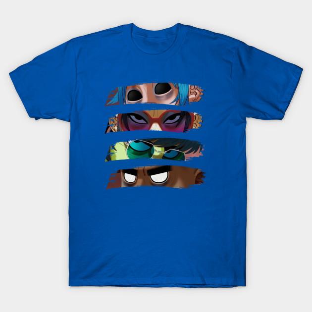 Unisex Fashion TShirt Gorillaz Style Print TShirt Plus Size XS-6XL T-Shirt 100%Cotton Tops O Neck Short Sleeve Tees