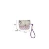 Gifts Cartoon Floral Coin Purse Portable Multifunctional Key Coin Purse Cute Quilted Storage Bag Cosmetic Lipstick Earphone