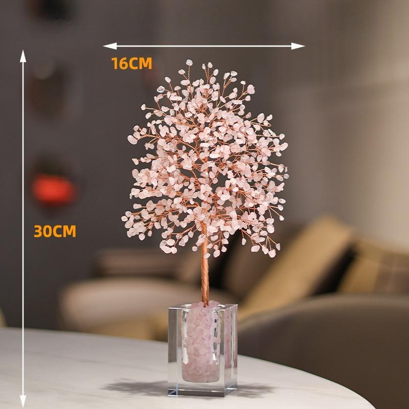 Amethyst Crystal Tree Crystals Healing Stones Reiki Natural Crystal Base Copper Wire Tree Life Spiritual Meditation Energy Room Office Desk Decor Gift