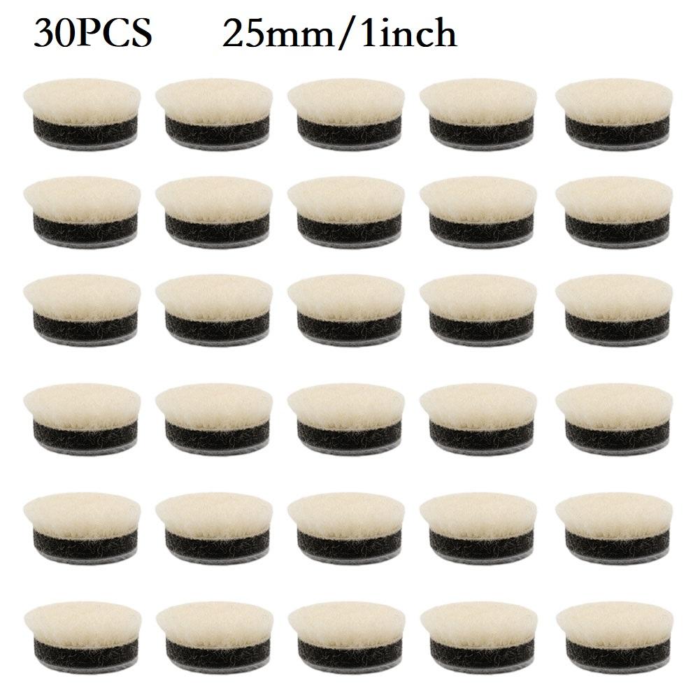 

30 шт. 1 дюйм 25 мм Шерстяные полировальные круги Инструмент для полировки стекла Для автомобильной полировальной машины Для полировальной машины Чистящие инструменты Белый набор