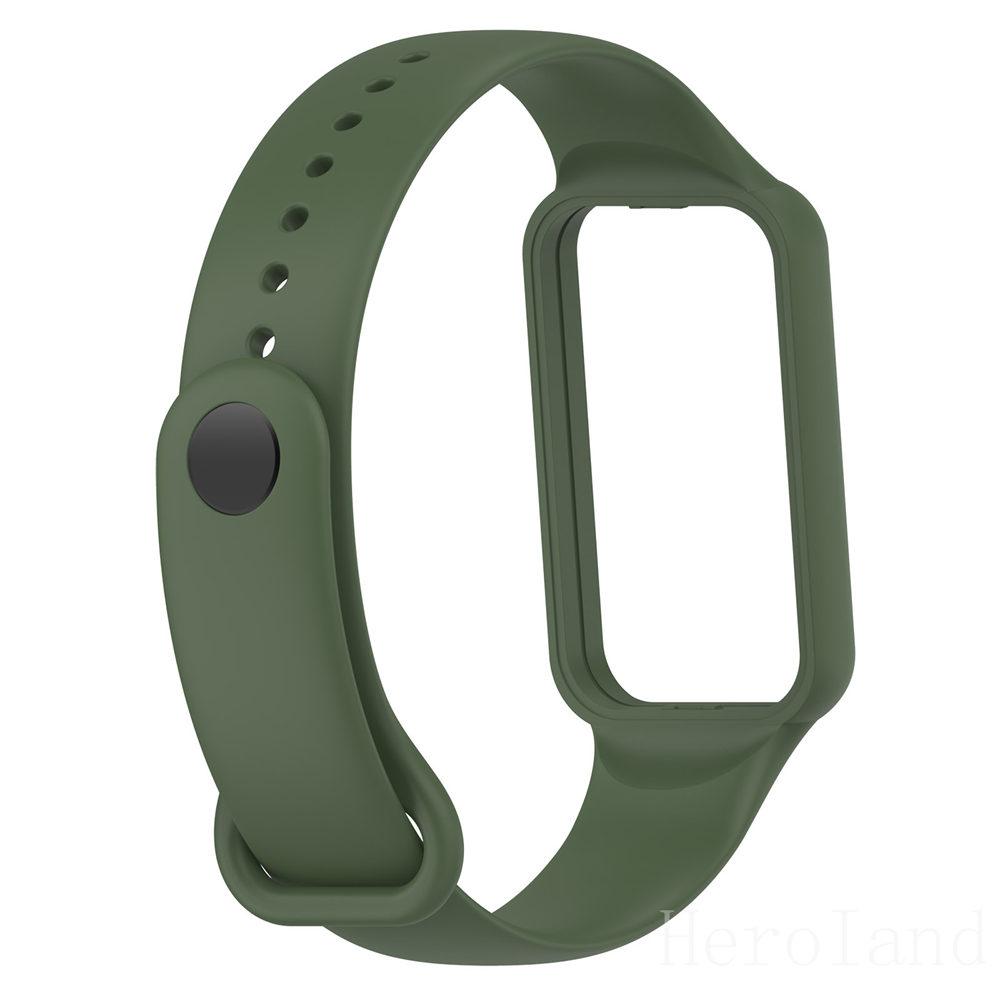 Fashion Silicone Watch Strap for Huami Amazfit Band 7 Smartwatch Band Bracelet Sport Wristband for Amazfit Band 7 Strap Buckle N 3