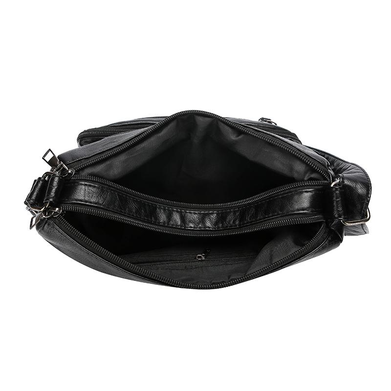 Umhängetasche mit mehreren Taschen und Nähten für Damen, mehrere Lagen