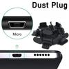 Micro USB Dust Plugs Silicone Micro USB Caps Charge Port Anti Dust Cover Stopper for Android Phone Laptop Power Bank