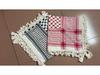 New Four-Sided Tassel Arabic Headscarf - Square Tactical Scarf for Outdoor Muslim Wear