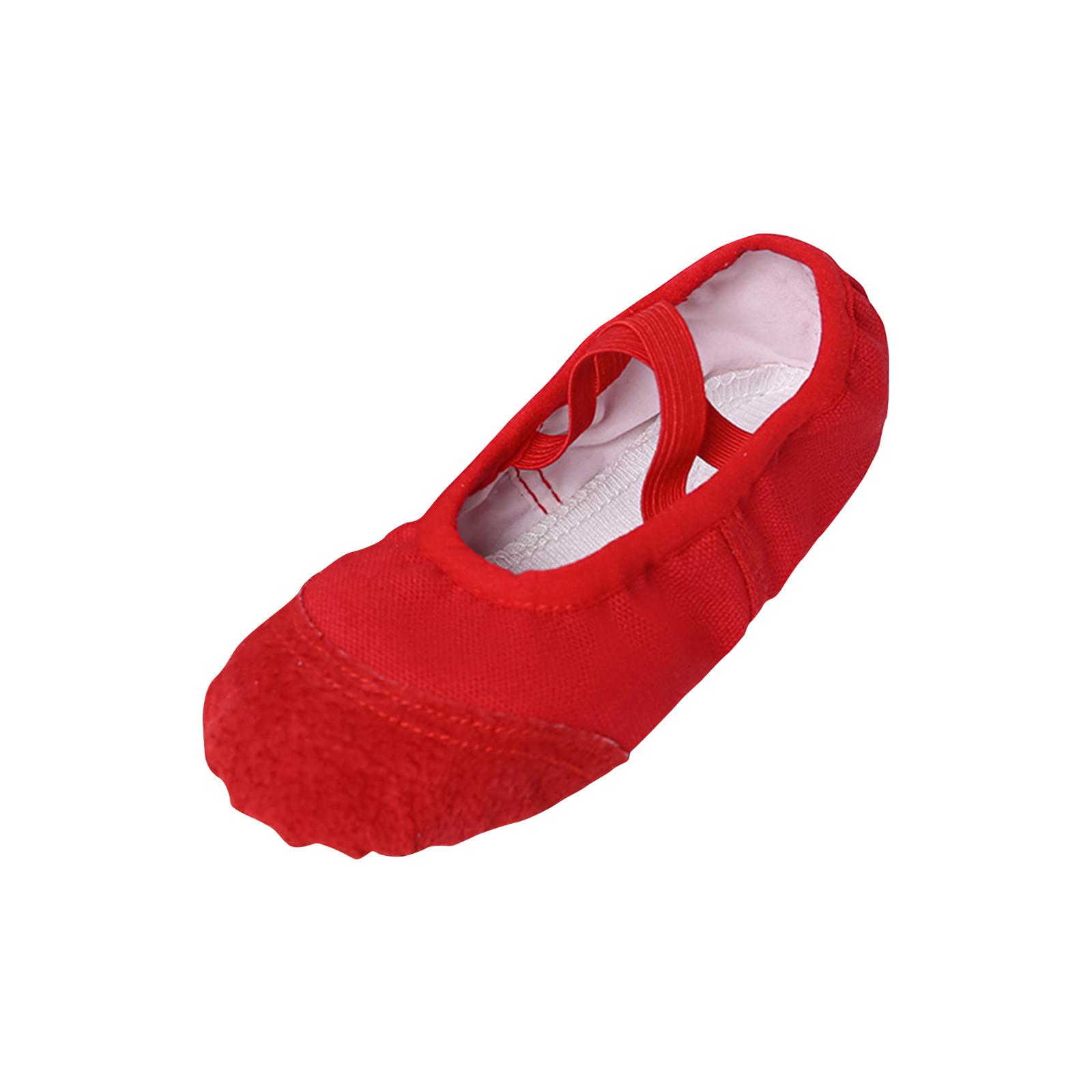 Children s Ballet Shoes Without Tying Laces, Soft Soled Children s Dance Shoes