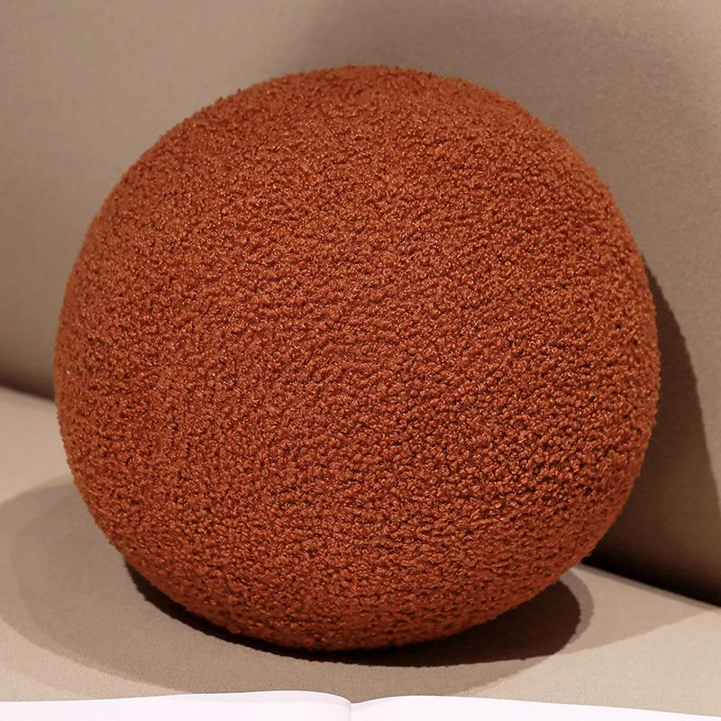 30x30cm Yoga Plush Ball Toy Stuffed Sport Ball Pillow Back Support Plushie Sofa Chair Decor Home Interactive Prop Gift