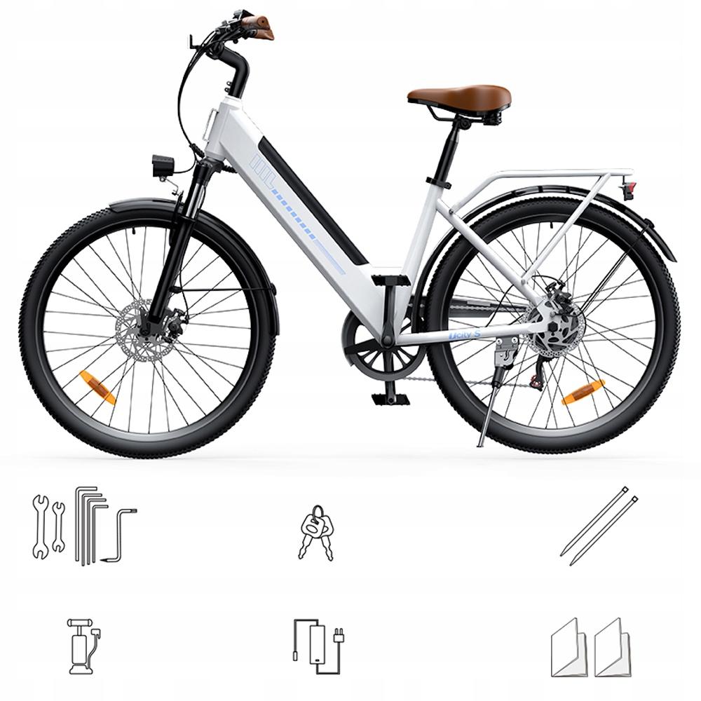 Elektrofahrräder Rower UcitySW Elektrisch Damen/Herren 250W 36V13Ah 90KM 26 Zoll 5 Gänge