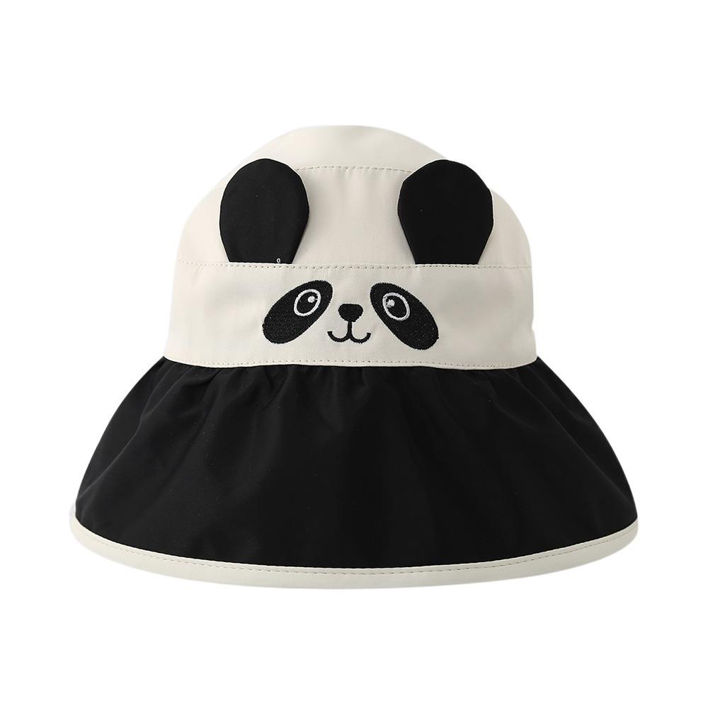 Adjustable Summer Beach Cap Big Brim Children Sun Hat Cute Kid Sun Protection Hat  Girl