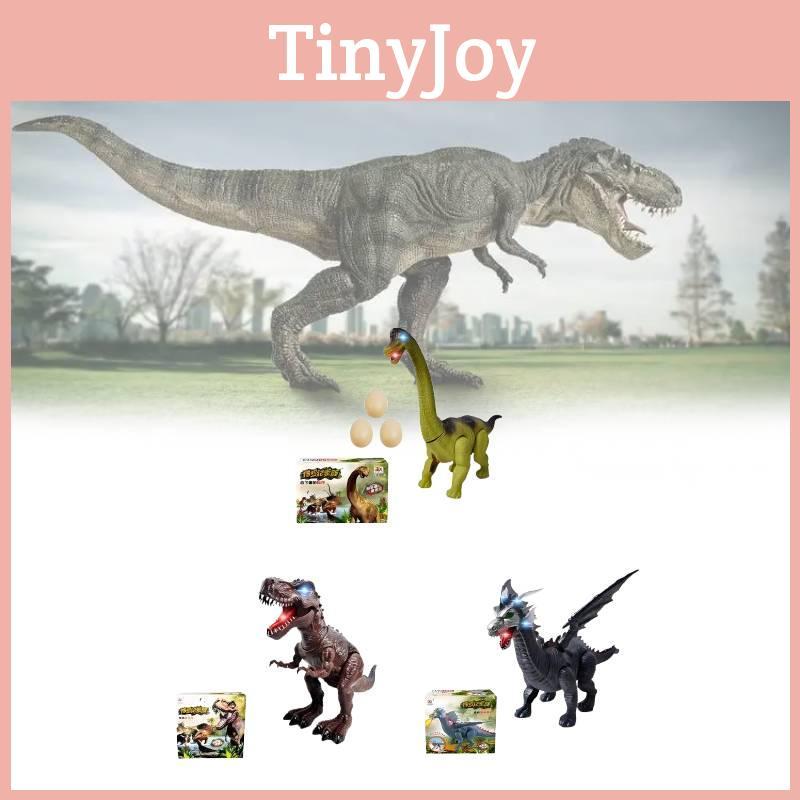 Plastic Kids Dinosaur Toy Led Lighting Walking Ability Sensory Growth Emotional