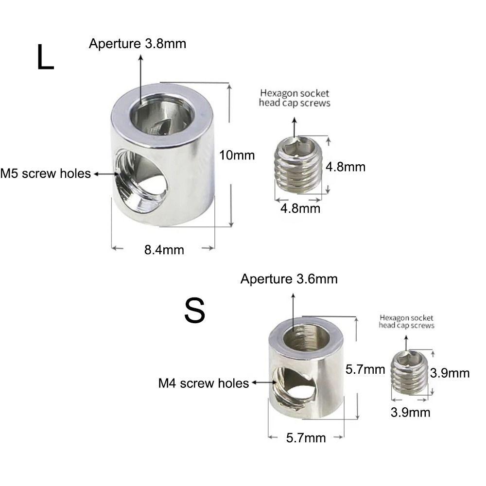 Adjustable Wire Rope Clamp Copper Hanging Clip Hardware Accessories Stainless Steel Cable Clamp